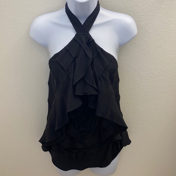 Robert Rodriguez Silk Black Tank Top S - Picture 1 of 7